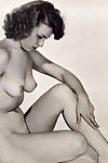 Beautiful retro models posing nude - part 1511
