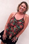 Mature lady with saggy boobs May Waters makes her porn debut