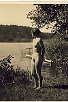 Vintage beach nudist flashing pussies in public - part 804